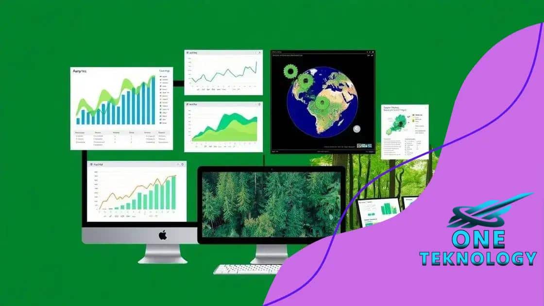Data analytics for environmental monitoring