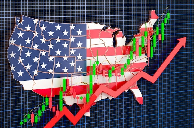 A graph showing the growth of US exports over the past decade, highlighting key sectors and regions.