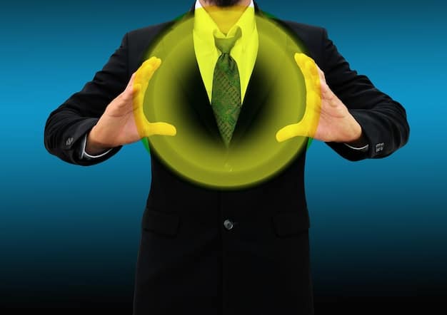 A businessman holding a shield, with arrows representing currency fluctuations bouncing off it, symbolizing protection from currency risk.