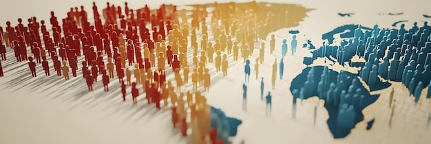 A split-screen image showing economic data charts and political maps of various countries, symbolizing the importance of considering both economic and political factors in market selection.